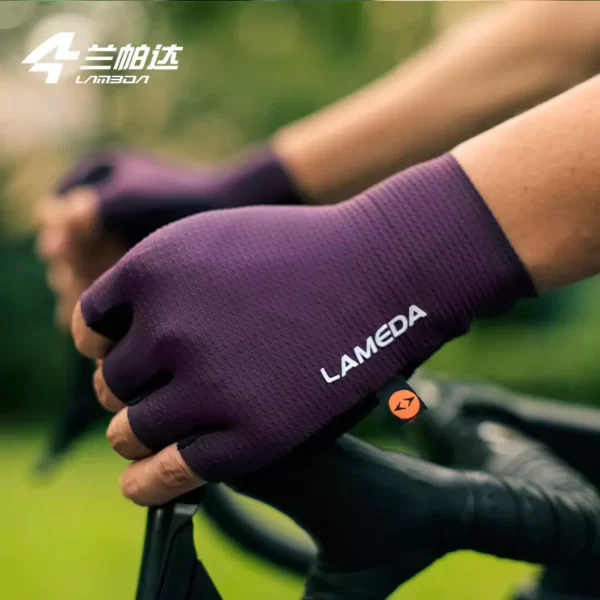 Cycling Gloves Road Bike Half Finger Elastic Interface